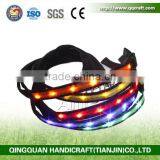 QQ Pet Product Wholesale Dog Leash Lead Pet Collar Flashing Led Nylon Dog Leashes thumbnail-4