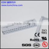 IDC Socket 2.54mm flat cable grey 34pin