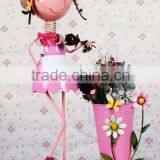 Metal Doll With Flower Used for Home Decor thumbnail-1