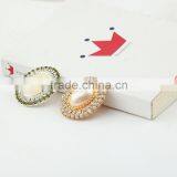 Oval Pearl&Crystal Rhinestone Button for Wedding Invitation Card thumbnail-2