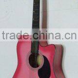 41" Acoustic Guitar With Pickguard (cutway) thumbnail-1