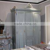 Luxury French Neoclassic Rococo European Royal Furniture Bedroom Bed Set thumbnail-2