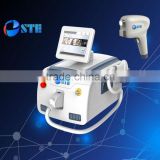 2017 professional beauty machine permanent hair removal depilacion body diode laser 808 810nm fast electric hair removal brown