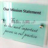 Acrylic Hanging Board With Printed Sign thumbnail-1