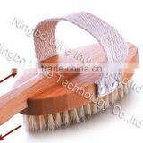 Natural Bristle Long Handle Bath Brush thumbnail-2