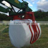 Hot Sale New Design Top Quality Tractor Front End Loader Use Universal Hydraulic Bale Grab Bale Holder Bale Gripper Bale Clamp thumbnail-3