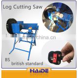 Log cutting with 400mm blade/CE GS approved wood cutting saw