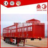 3 Axle Livestock / Cow / Cattle Transport Gooseneck Fence Semi Trailer thumbnail-3