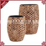 Novelty Planters Indoor Decorative Flower Pot Stand Straw Woven Flower Pot Molds