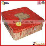 Glossy Square Decorative Cake Tin Box thumbnail-6