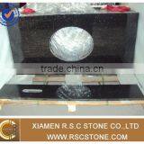 Golden Black Galaxy Granite Table Top thumbnail-1