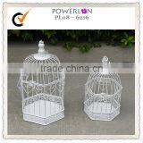 Wrought Iron Mesh Bird Cage Ornament thumbnail-1