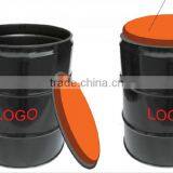 Store More Super Quality Modern Design Storage Seat Barrel Stool thumbnail-1