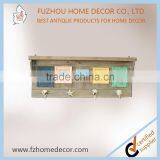 2016 New Style Antique Wooden Wall Shelf With Photo Frame & Hangers thumbnail-3