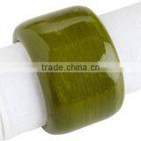 High Quality Best Selling Spun Bamboo Napkin Ring Green From Vietnam thumbnail-1
