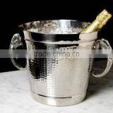 Silver Plated Beer Bottle Bucket thumbnail-1