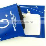 2017 Customize Package and Logo 600mah Mini Smart Phone Charger, One Time Use Disposable Power Bank for IPhone and Andriod thumbnail-6