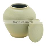 Modern European style ceramic wholesale cremation urn for ahses