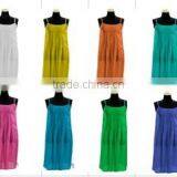 Colorful Silk Dress/Silk Dress/Silk Dress Summer thumbnail-1