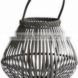Natural Vintage Bamboo Lantern thumbnail-1