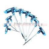 9pcs/set Ball Type Allen Hex Key Wrench Spanner Set Hexagon Wrench Set T Type thumbnail-2