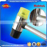 25mm Rubber Hammer Double Face Two Way Mallet Plastic Nylon Head