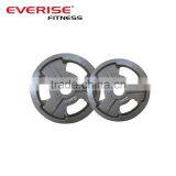 3 Hole Olimpic Bumper Plates / Crossfit Weight Barbell Plates thumbnail-1