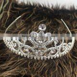 2017 Fashion Silver Wedding Hair Jewelry Bridal Flower Tiaras For Girl Halo H172-076 thumbnail-2