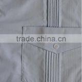 Men's 100% Cotton Guayabera Shirt With Long Sleeve and Pintuck thumbnail-5