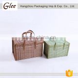 high quality wholesale decorative picnic basket bamboo