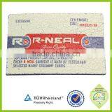 High End Plain Printed Faux Leather Label for Clothing or Handbags