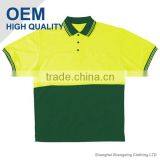 Custom Made Cotton hi Vis Shirt With Good Thread With High Quality Made in China