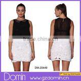 Ladies Beaded and Sequin Chiffon Short Skirt thumbnail-1