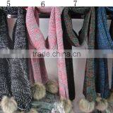 Hot Knitted Acrylic Fantastic Popular Hot Scarf for Winter thumbnail-1