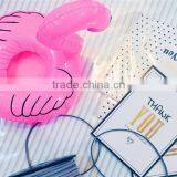 Inflatable Pink Flamingo Coasters Cup Drink Holder Swimming Pool Float thumbnail-4