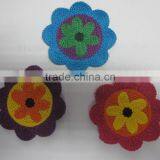 Crochet Cotton Flower Patches for Clothes thumbnail-1