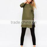 MGOO New Arrival Stock OEM Women Winter Wear Stock Women Winter Wear Stock Cardigan Women Sweater Jr8561 thumbnail-5