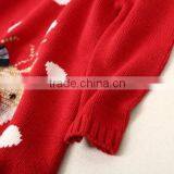 Baby Santa Sweater Dress Cotton Christmas Wear thumbnail-4