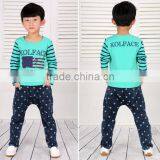 China Professional Factory Wholesale Good Quality 2017 New Long Sleeve T-shirt for Kids Custom thumbnail-2