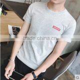 Men's Short Sleeve T-shirt Summer Cotton Round Collar Cultivate One's Morality thumbnail-3