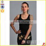 Double-sided Blank Formal Sleeveless Tops thumbnail-3