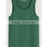 150 Grams Fabric Weight and Blank Design Cheap Wholesale Boys Tank Top thumbnail-6