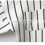 2-7 Years New 2017 Wholesale Autumn Long Sleeve O-Neck Stripe Kids Girls Coats (pick Size Color) thumbnail-5