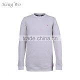 2018 Spring Mens Cotton Fleece Diamond Quiled Crew Neck Jumper thumbnail-1