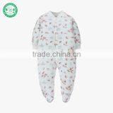Wholesale China Name Winter Baby Clothes Leaves Printing Soft Bedding Fashion Baby Romper thumbnail-5