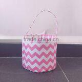 Monogrammed Polka Dot Easter Bucket thumbnail-4