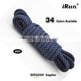 3M Visible Safety Shoelaces For Sneakers - Shoestring 52" 3M Reflective Rope Laces For Yeezy Asicsgel Shoe - 34 Colors Available thumbnail-3