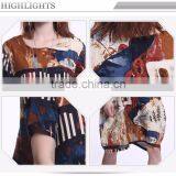 ODM Services Women Dress Women Casual,print Dress,short Sleeve Dress thumbnail-6