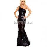 Woman Sexy Off Shoulder Long Dress Skinny Style thumbnail-4