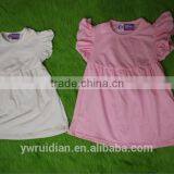 Baby Girl T Shirts Manufacturers in China 45 Numbers Colors Leggings Pearl Ruffle Shirts Tunic thumbnail-4